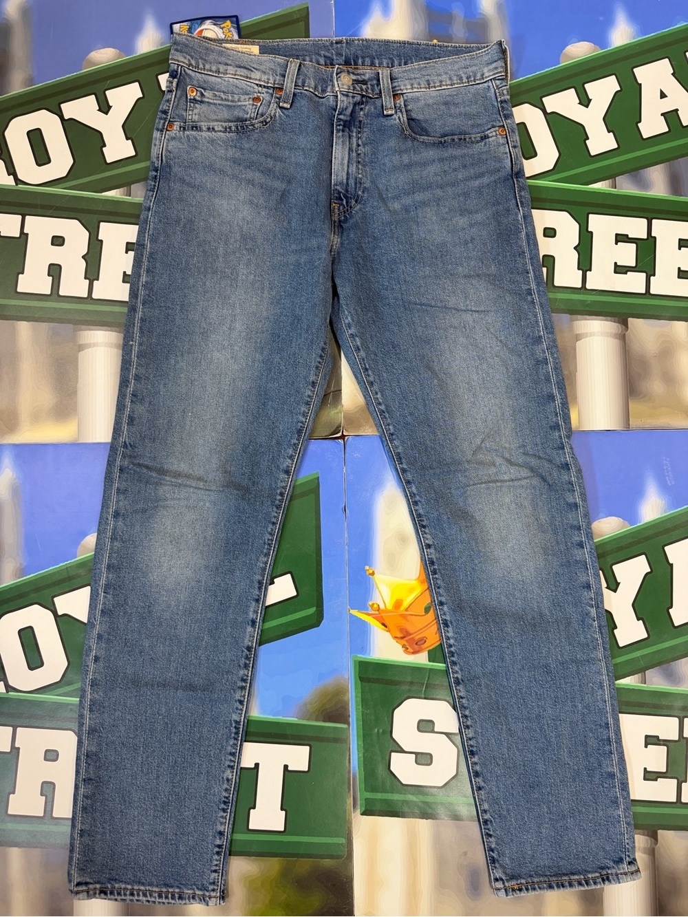 Levi’s 502 slim straight denim jeans